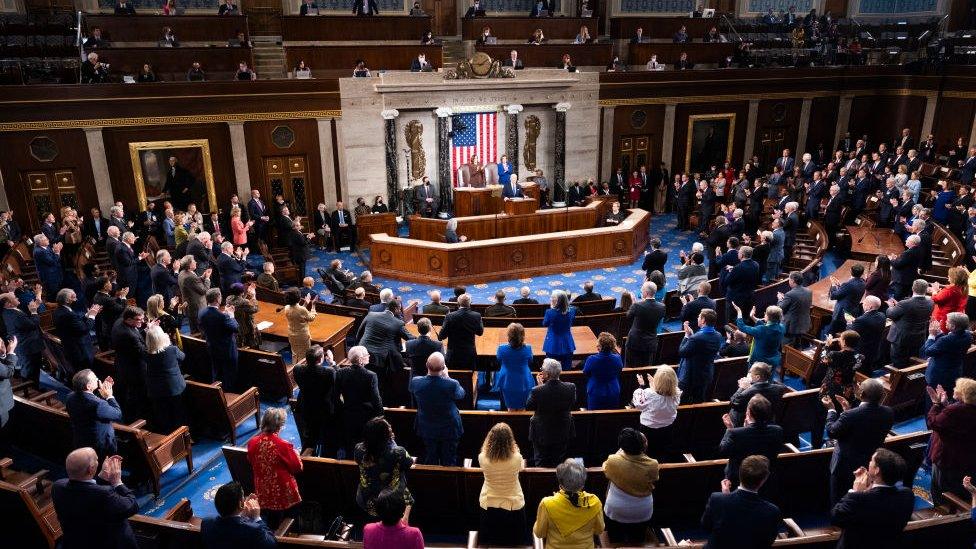 House of Representatives Chamber in the US Capitol building