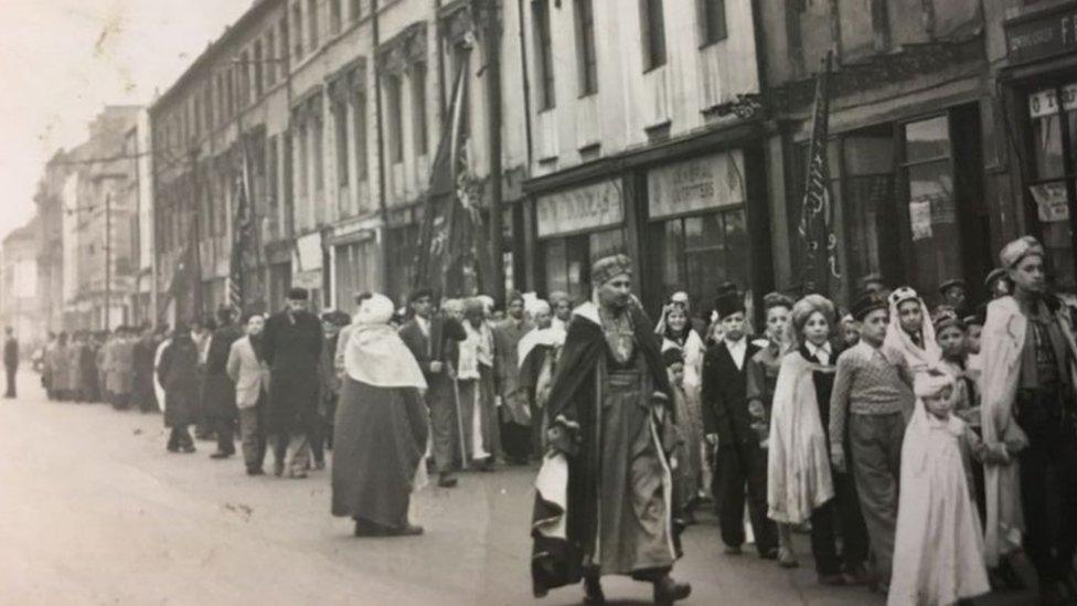 Yemeni parade through Butetown