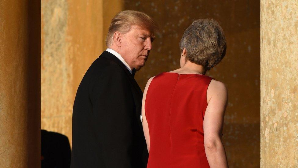 Trump and May