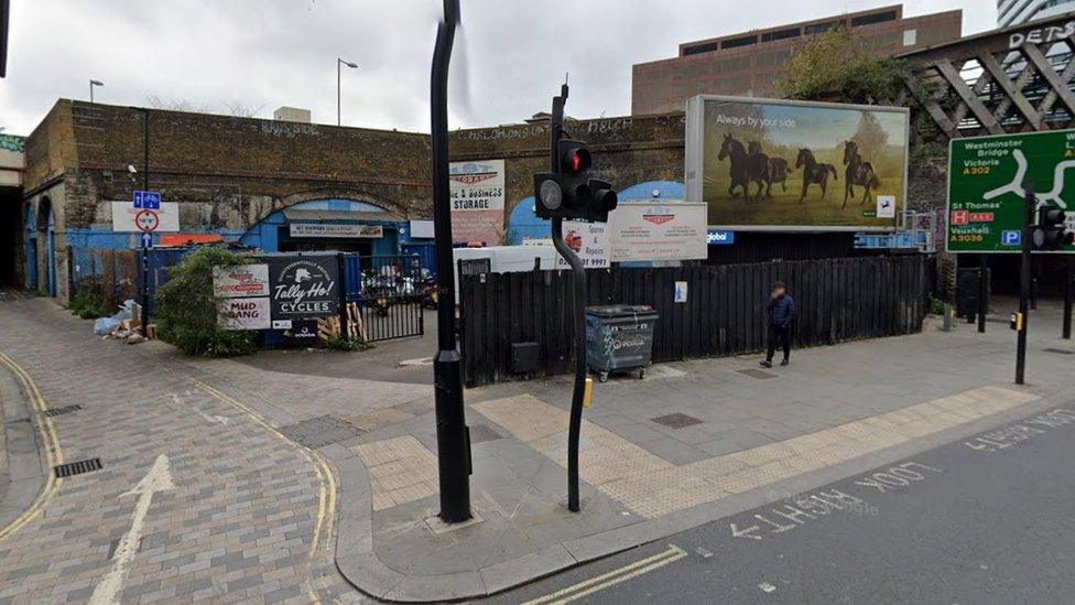 Lower March, near Waterloo Station