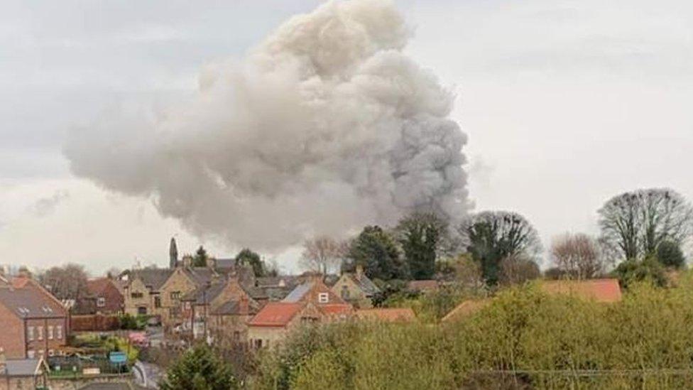 Fire in Bedale