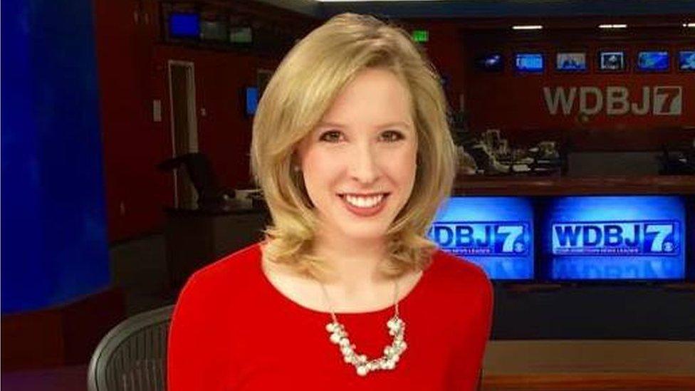 Alison Parker's Facebook profile picture 26 August 2015