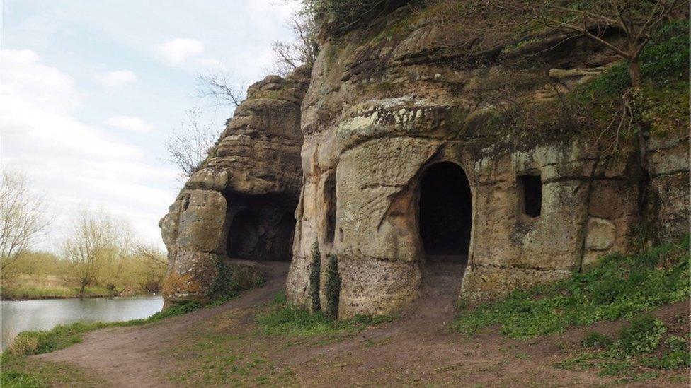 The caves