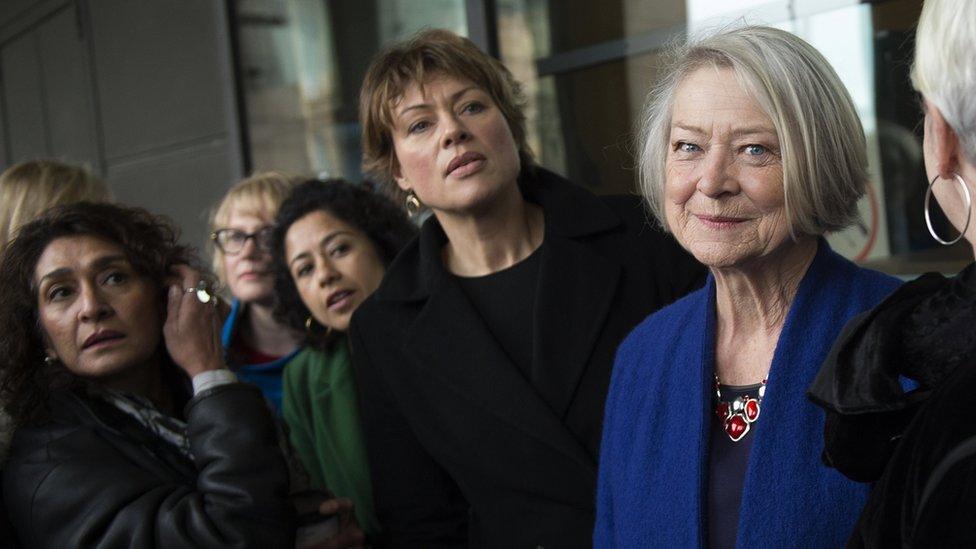 Razia Iqbal, Samira Ahmed, Kate Silverton and Kate Adie