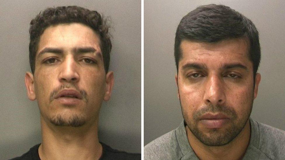 Zoaeir Tamari, aged 20 (pictured left), and 27-year-old Lala Gul Utkhel