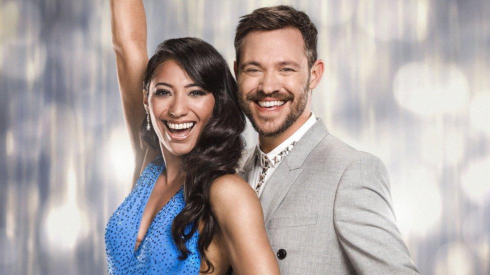 Will Young and Karen Clifton