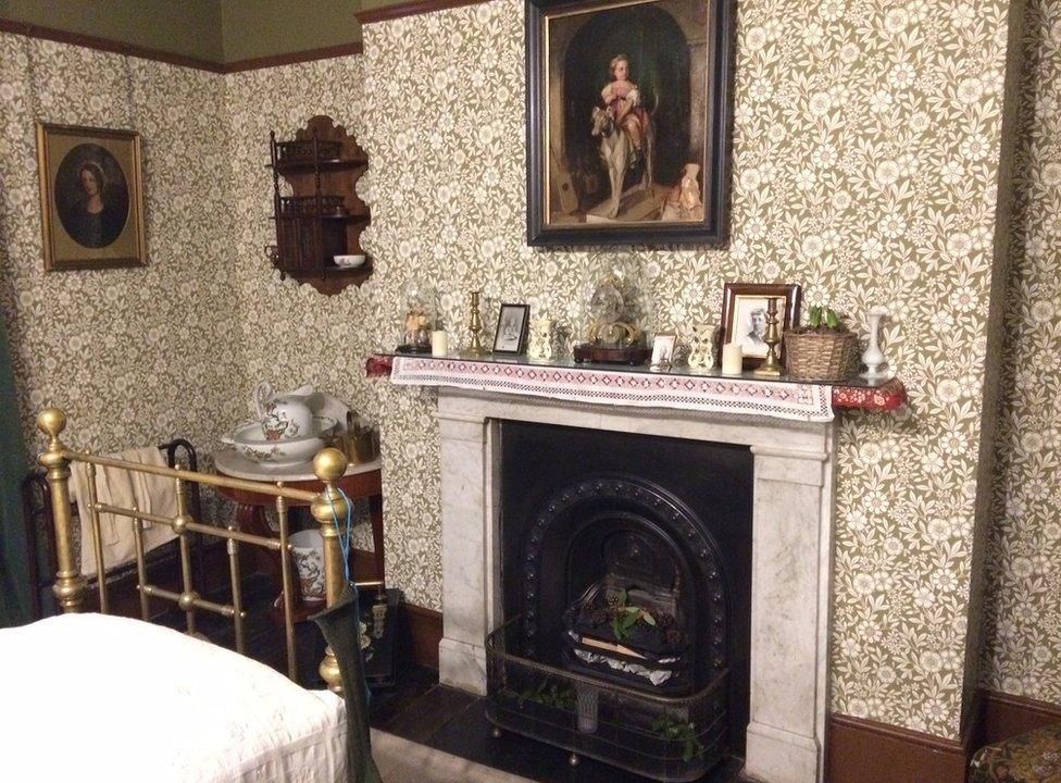 One of the rooms at the Holst Museum