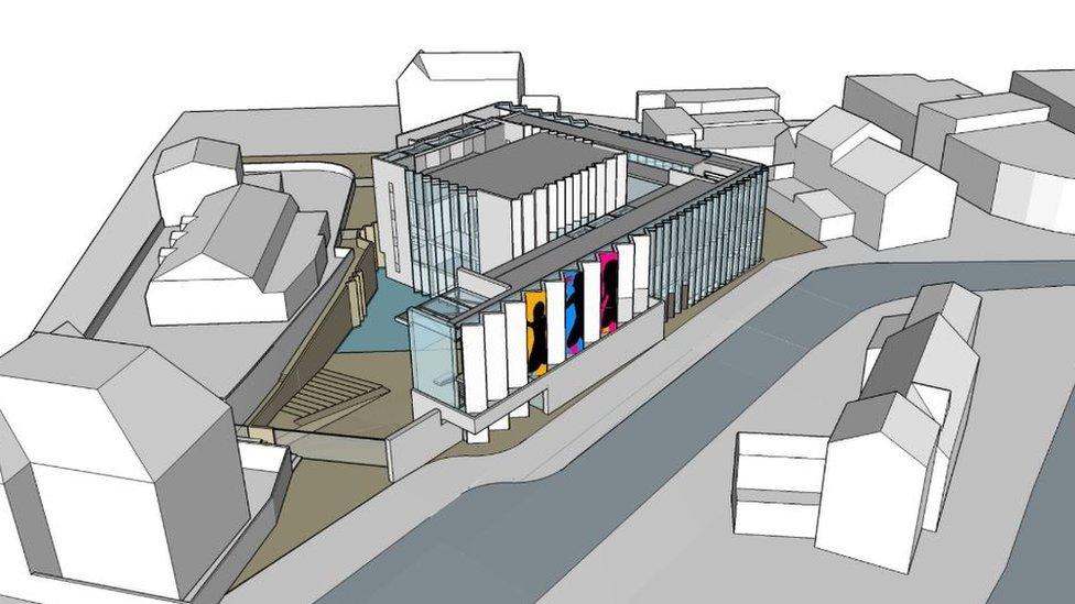 Shakespeare North Playhouse plan