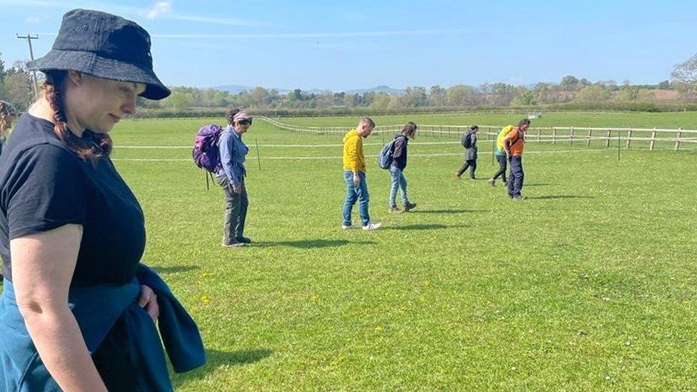 UK Fireball Alliance members searching for rock fragments