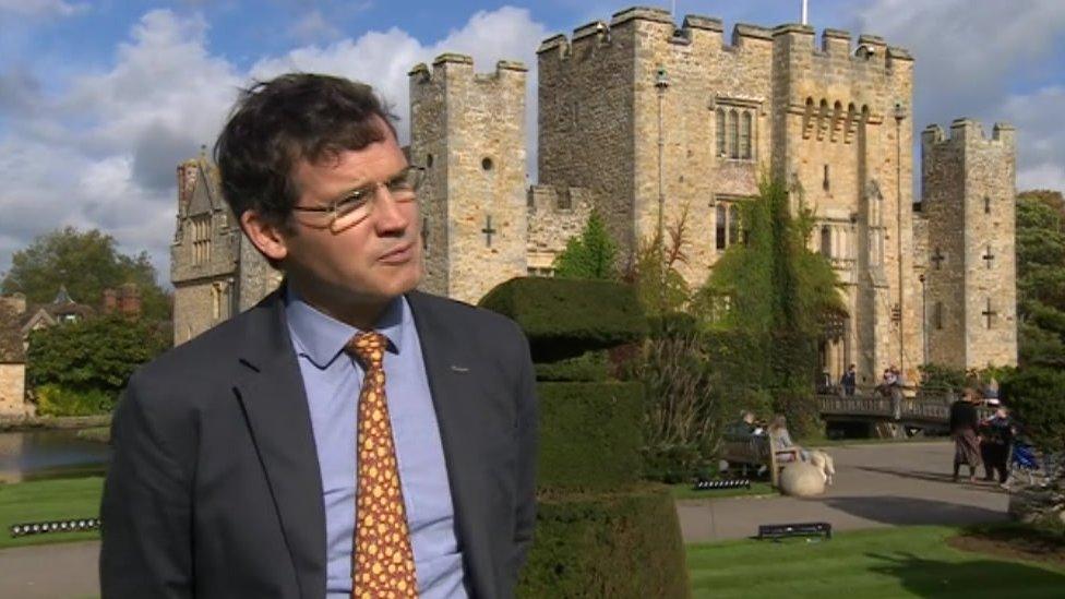 Duncan Leslie, CEO Hever Castle