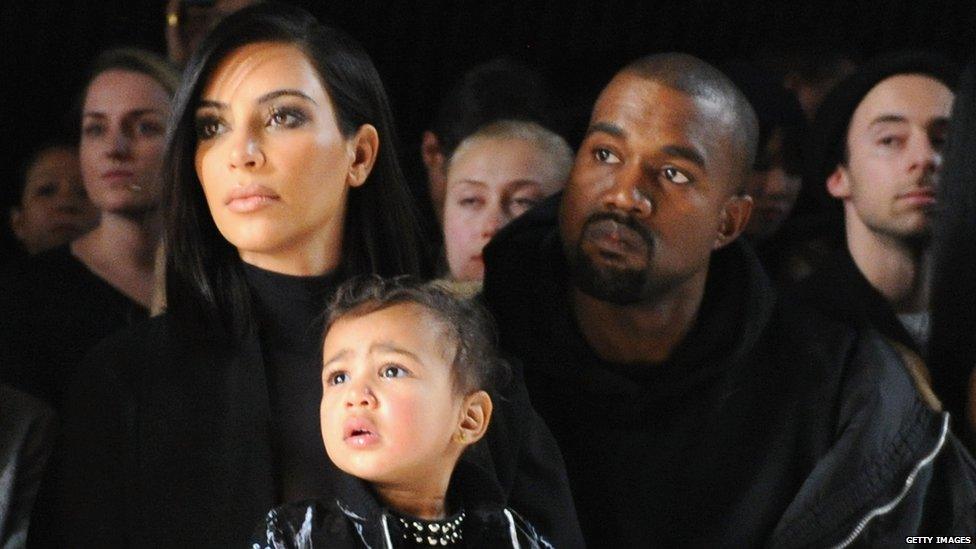 Kim Kardashian and Kanye West welcome baby boy - BBC News