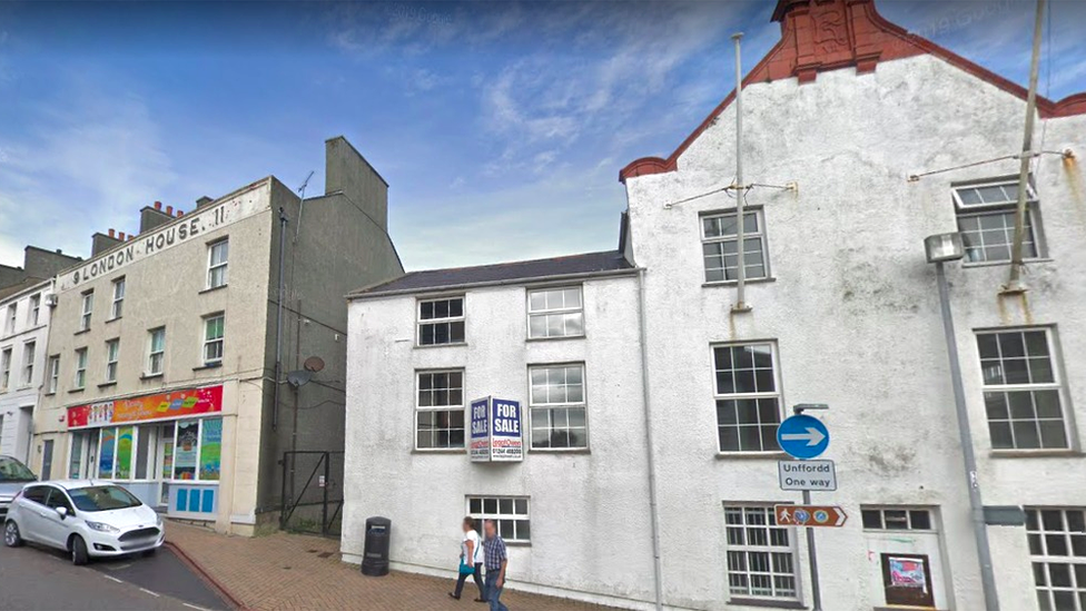 Nursery and former post office on Boston Street, Holyhead