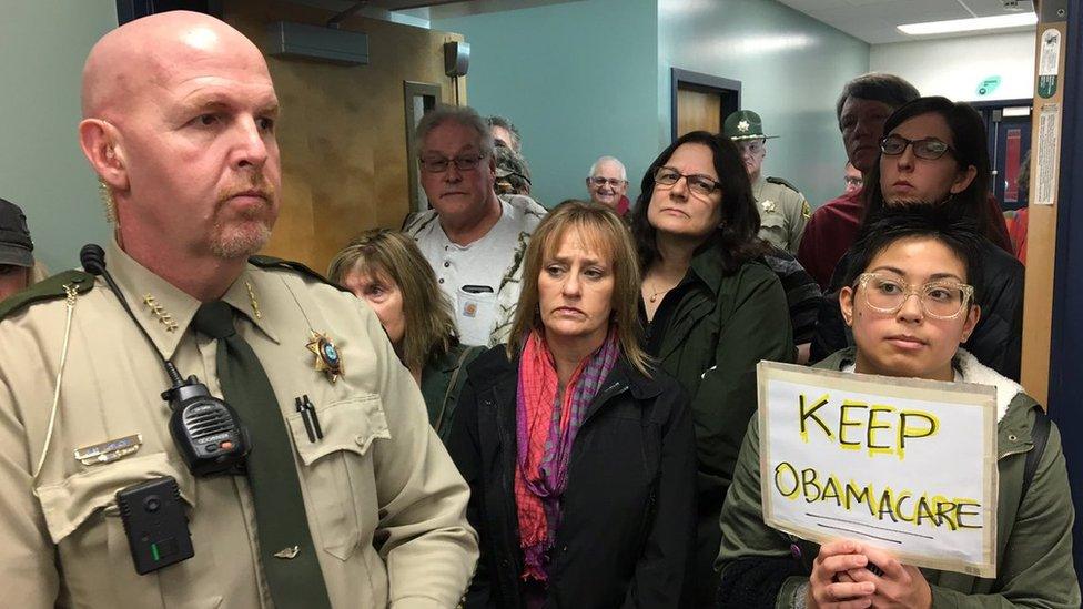 Grassley town hall