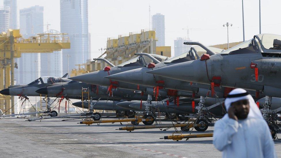 French jets at Port Zayed, Abu Dhabi in 2014