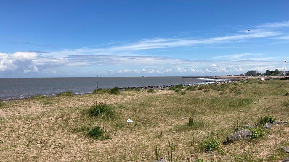 Minehead beach