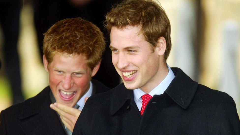 Princes at Sandringham