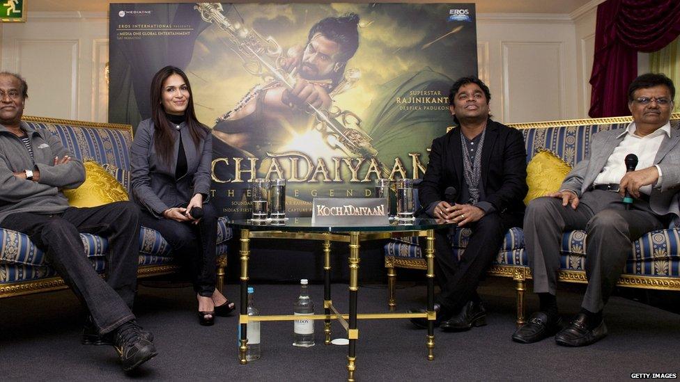 The cast of Kochadaiyaan