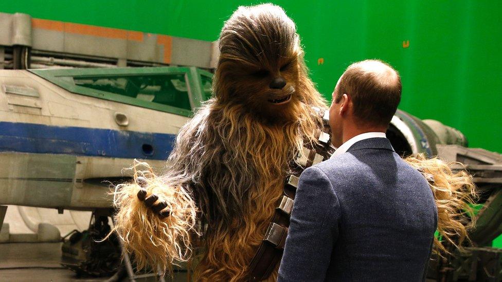 Chewbacca and Prince William