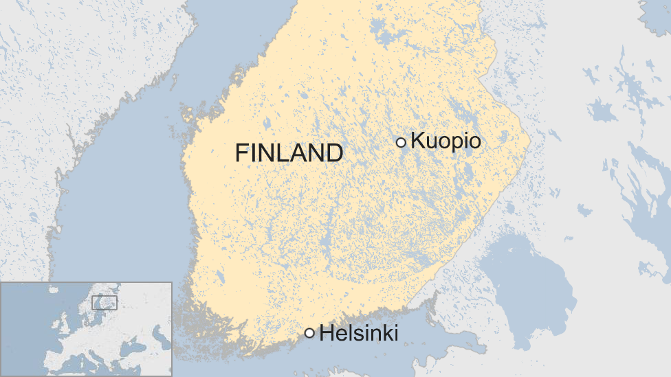 Map of Finland