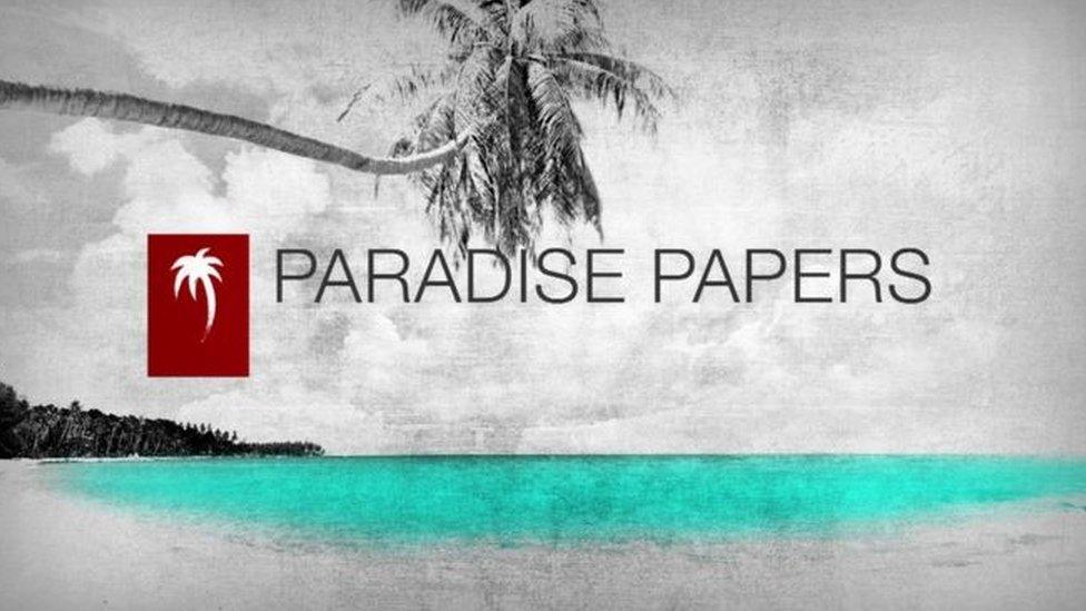 Paradise Papers graphic