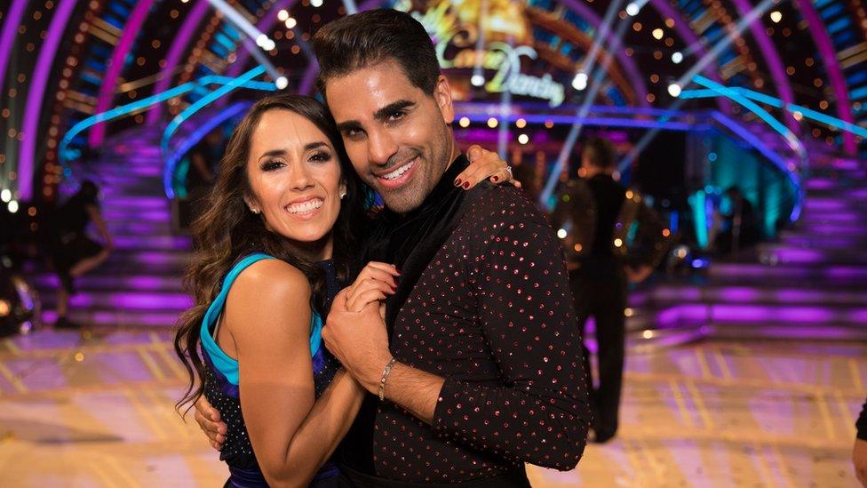 Janette Manrara and Dr Ranj Singh