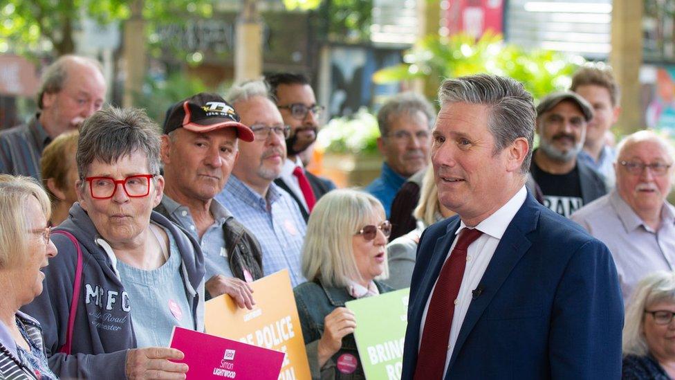 Sir Keir Starmer in Wakefield