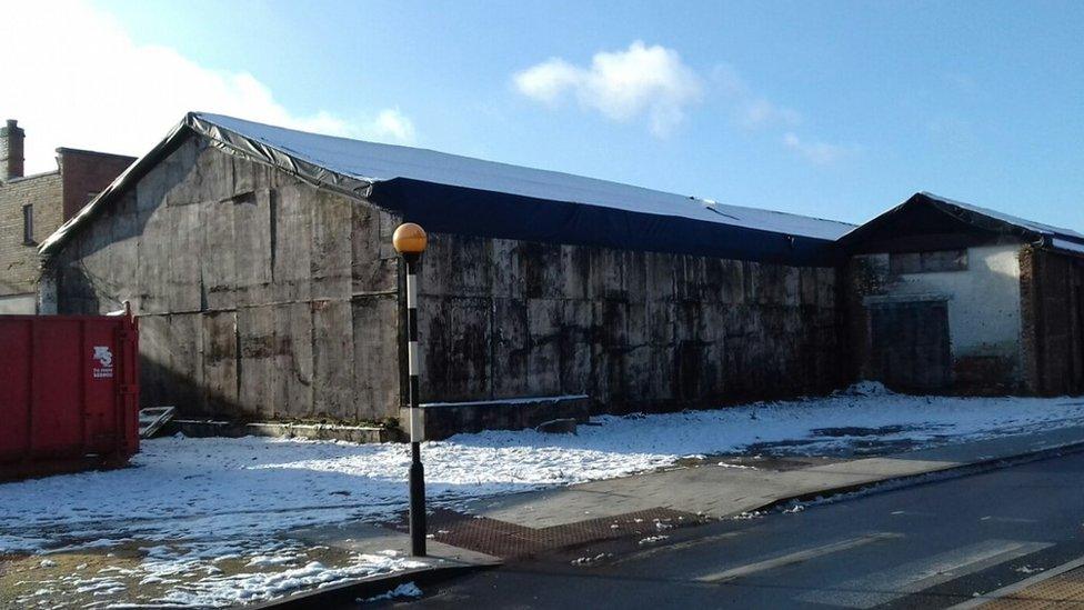 Brunel Engine Shed before restoration