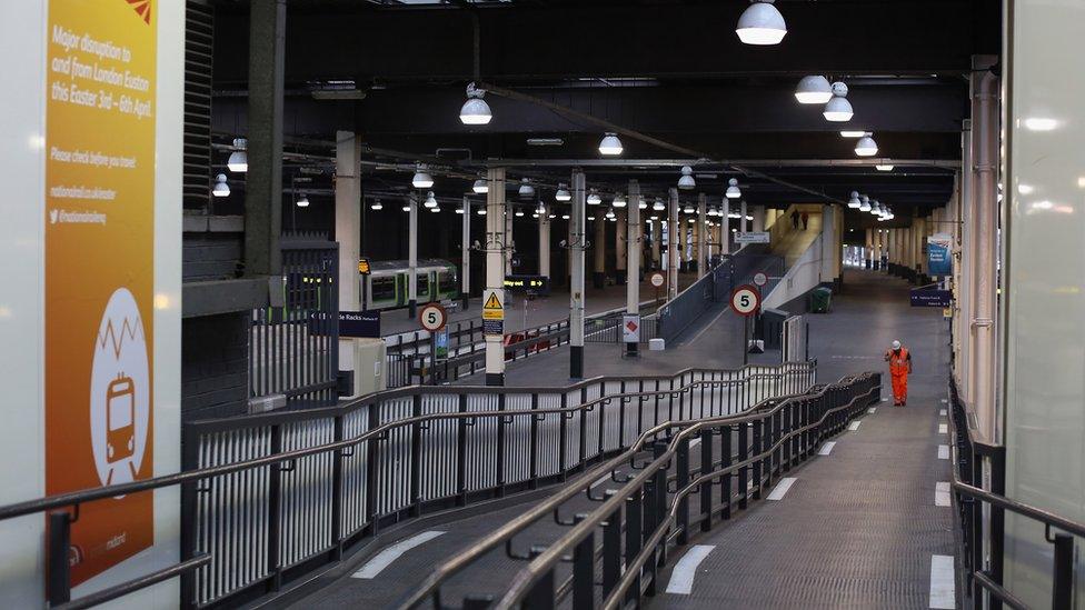 The ramps at Euston