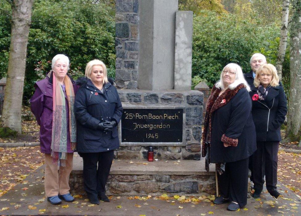 Polish Memorial in Invergordon