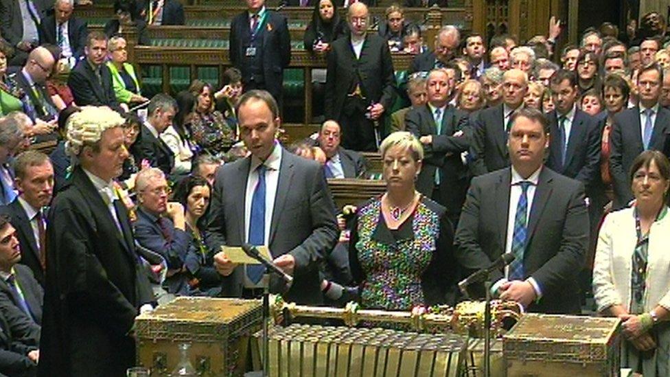 The result of the Syria air strikes vote is read out in the House of Commons