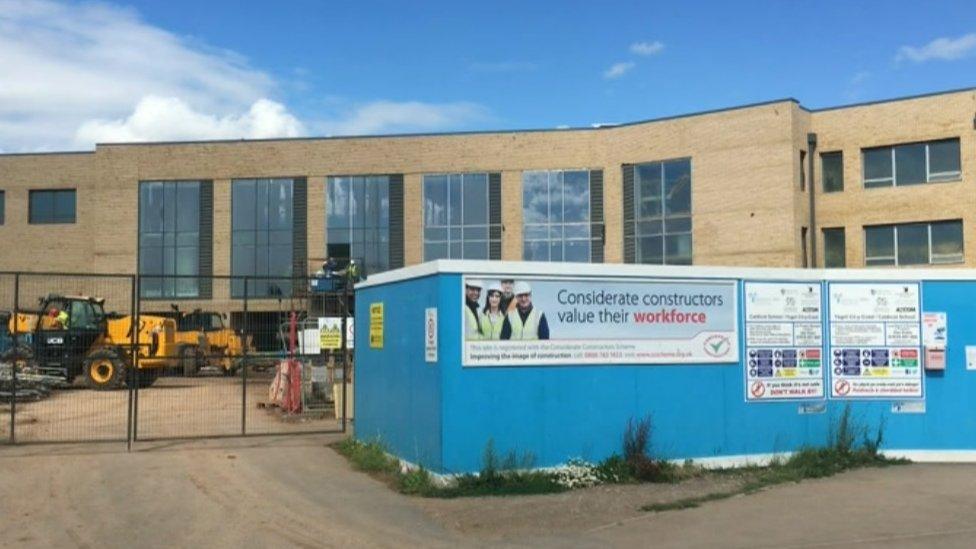 The new Caldicot comprehensive school