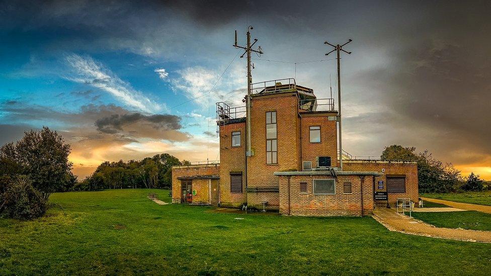 THURSDAY - Greenham Common control tower