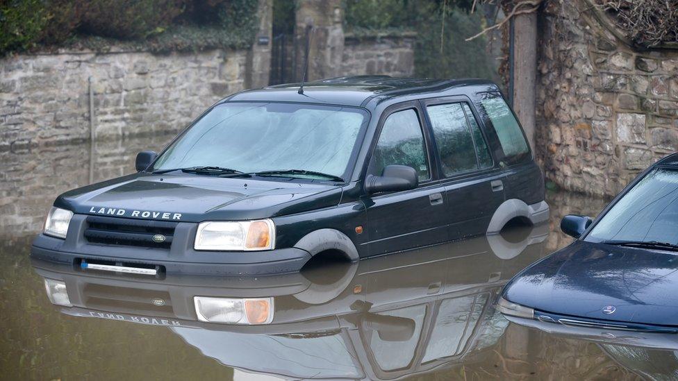 Flooding in Lower Lydbrook