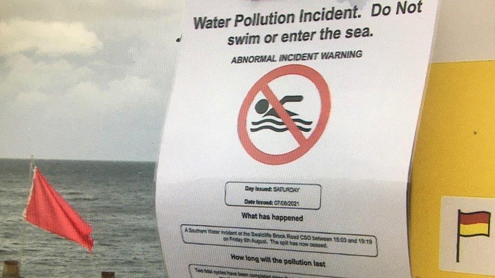 An Environment Agency sign