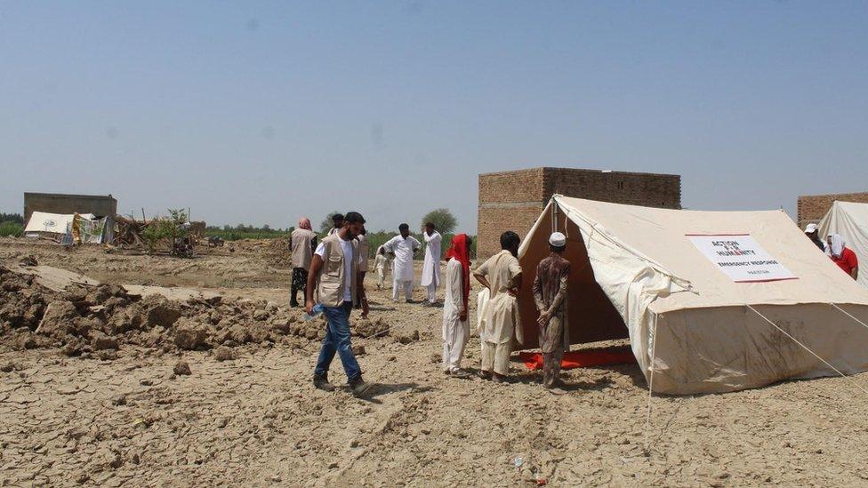 Pakistani village