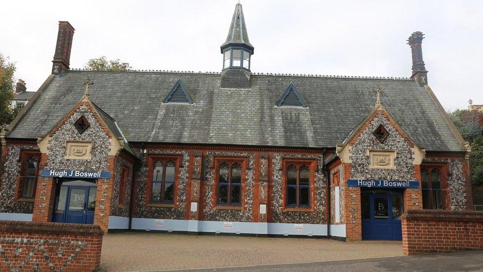 School built by Colman's of Norwich