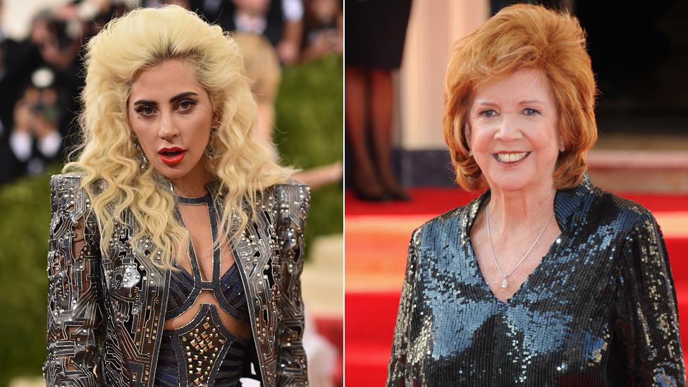 Lady Gaga and Cilla Black