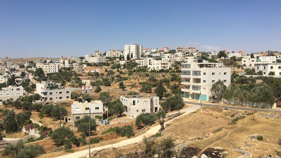 Silwad, north-east of Ramallah, in the occupied West Bank