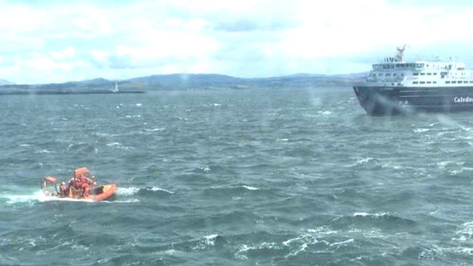 Ferry rescue