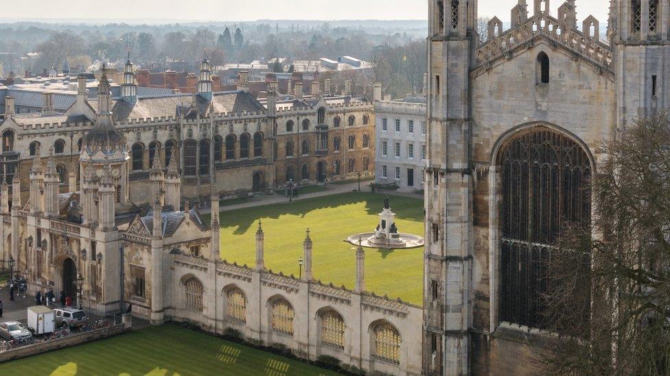 King's College Chapel, Cambridge University.