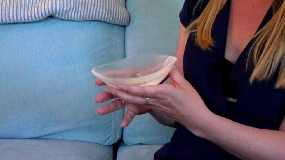 A silicone breast prosthetic specifically formed for breast asymmetry