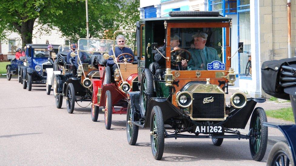 Ford Model T parade