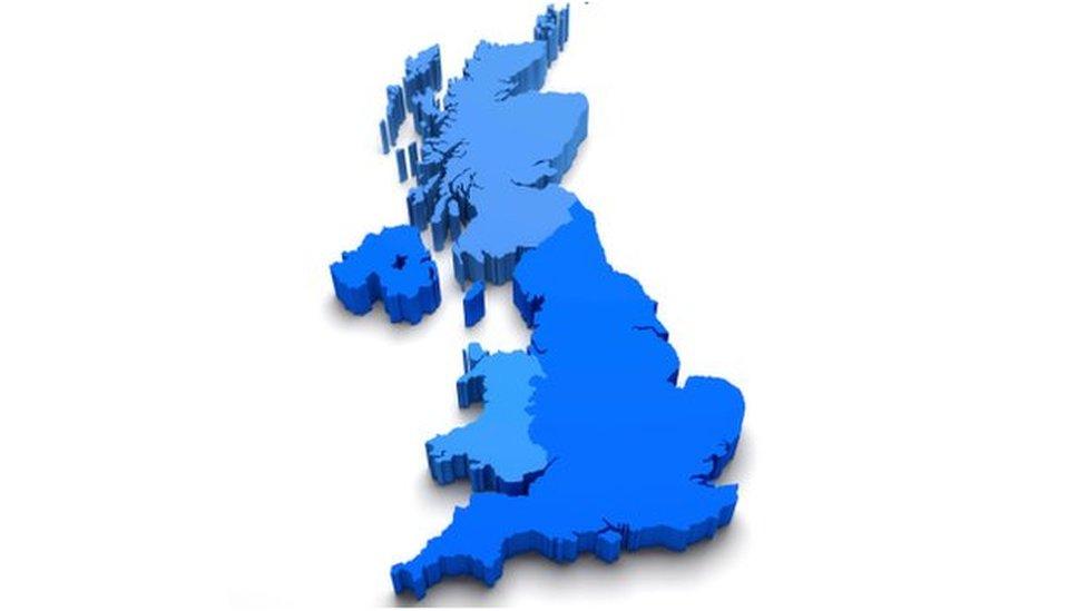 UK map