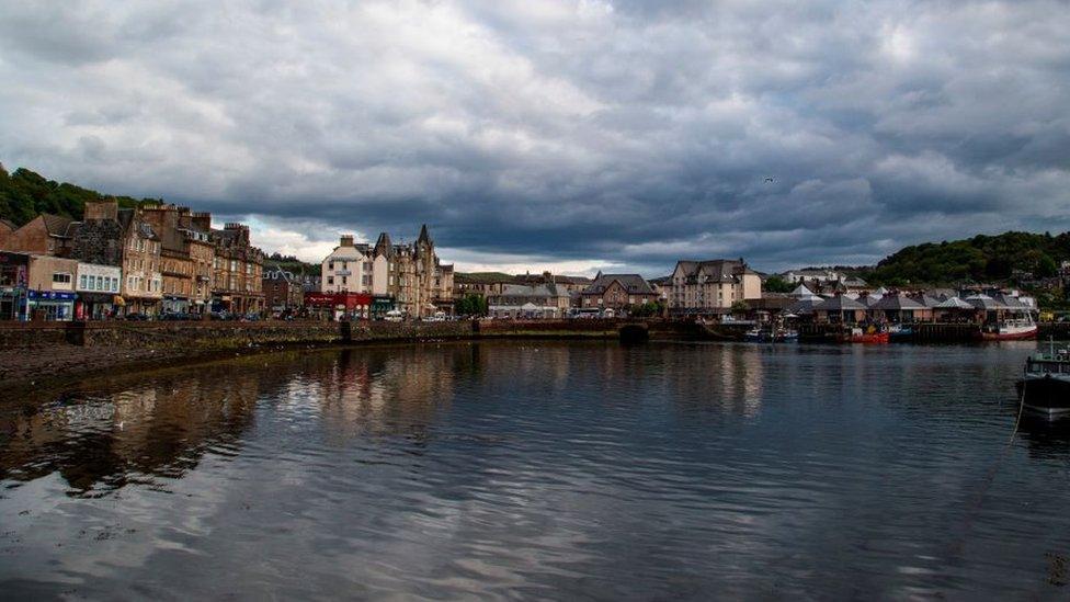 Oban harbour