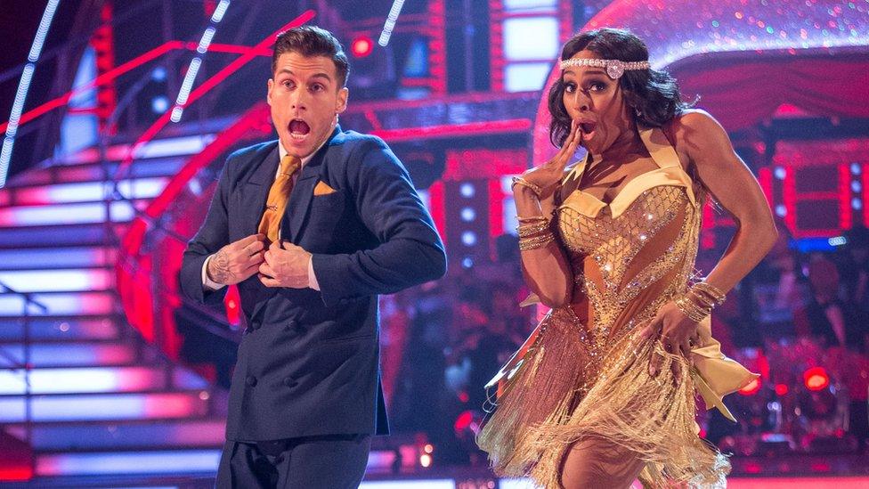 Alexandra Burke and her partner Gorka Marquez