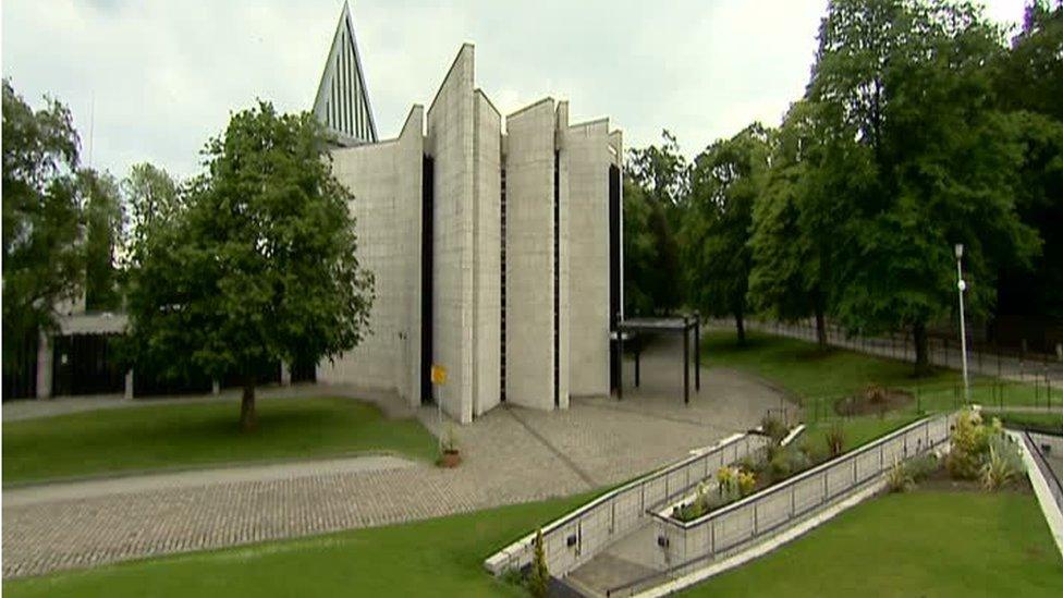 Mortonhall crematorium in Edinburgh