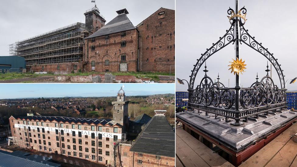 Flax mill and coronet