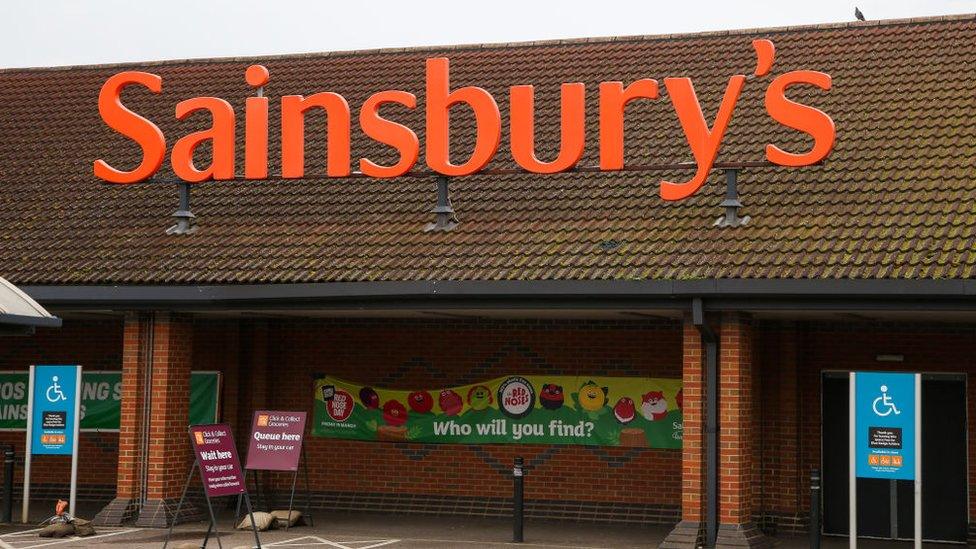 Sainsbury's storefront