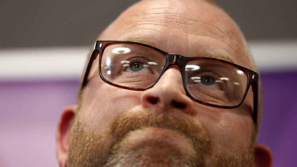 UKIP leader Paul Nuttall speaks during a campaign event at Westminster