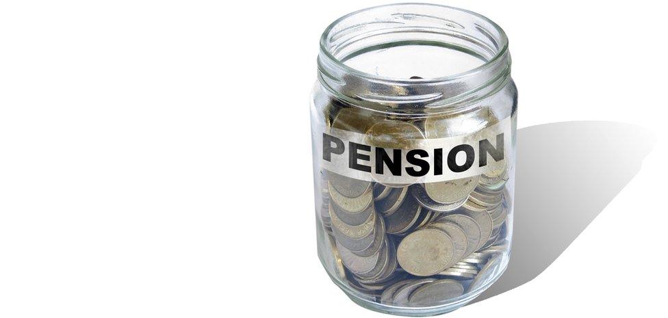 pension savings jar